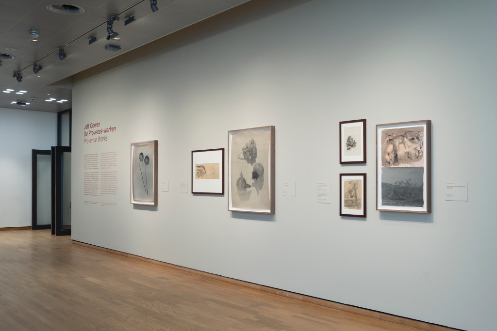 Jeff Cowen Provence Works, Installation View at Van Gogh Museum Amsterdam, 2024. Photo by Luuk Kramer.